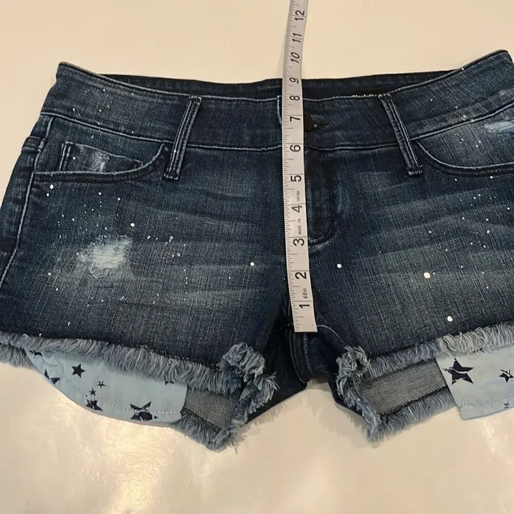 Black Orchid Black Star Cut Off Short Size 26